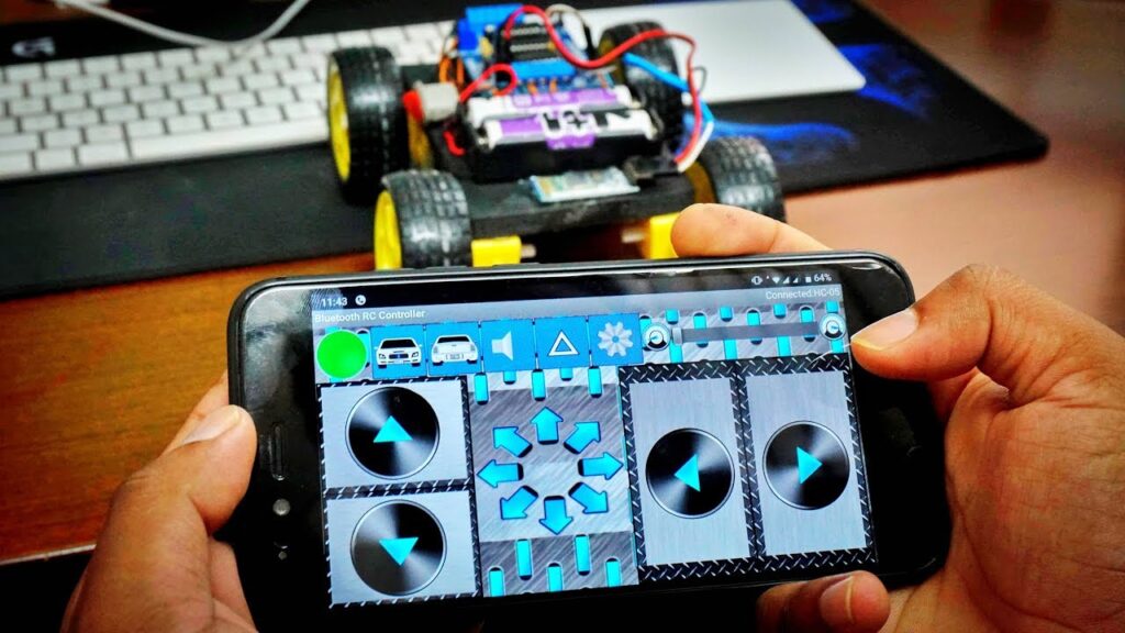 Arduino Bluetooth Control App